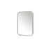 James Martin Vanities Rohe 30in Octagon Mirror, Champagne Brass 715-MO30-CB - alternate 4